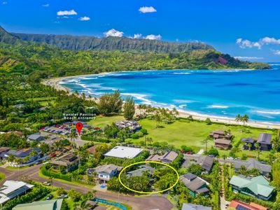 Hoaloha- Few Steps to Hanalei Bay+AC & Hot Tub