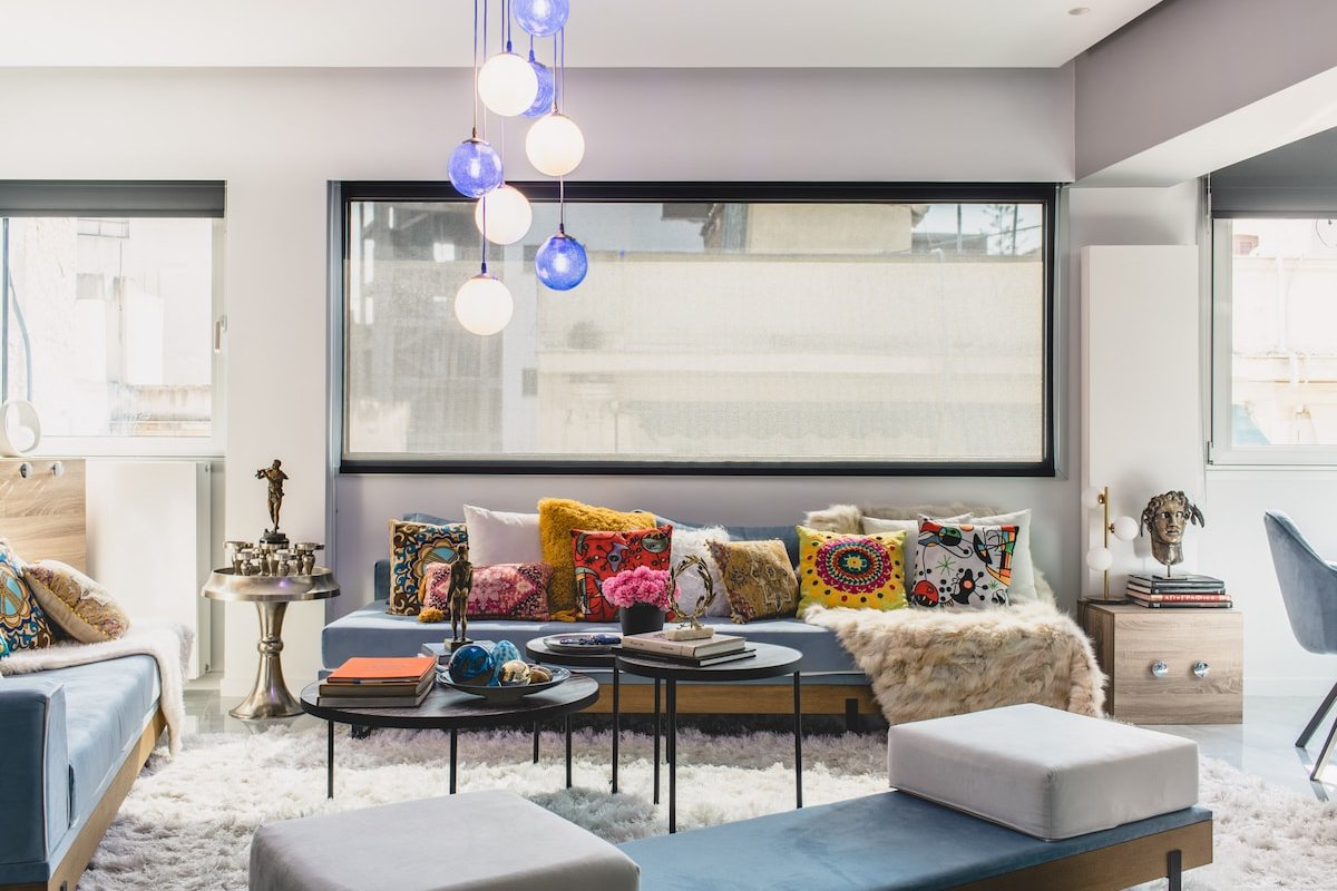 Luxury Apartment in heart of Athens-Blue Graphite gallery image 3