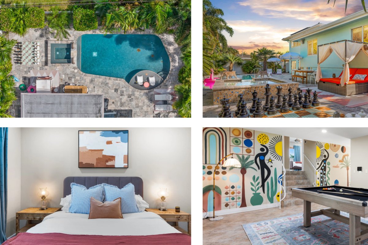 Boho Chic Villa I Private Pool, Spa & Games I EV