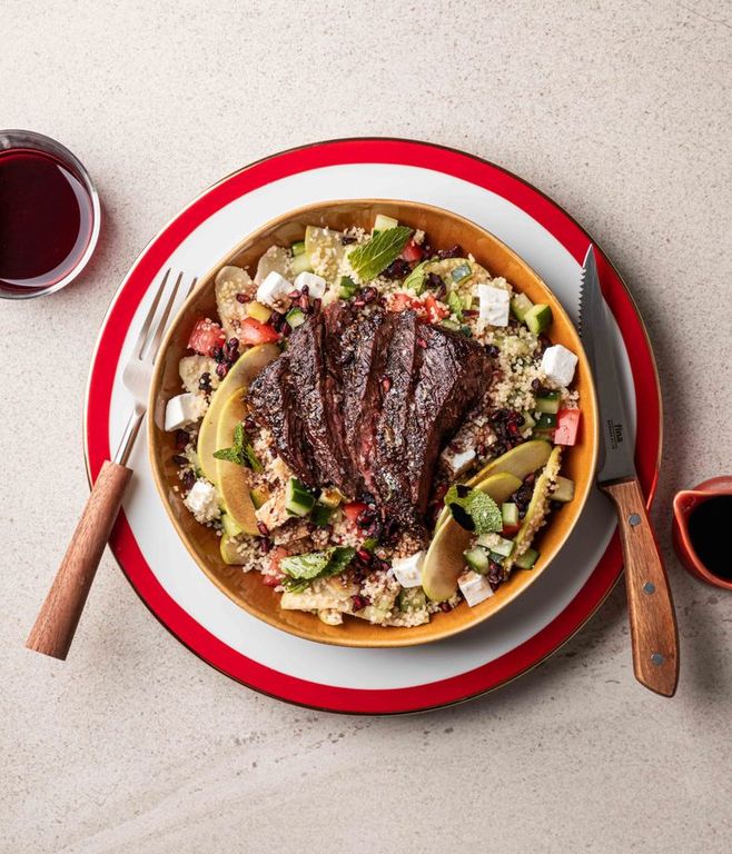 Photo of Merry Minted Beef & Couscous