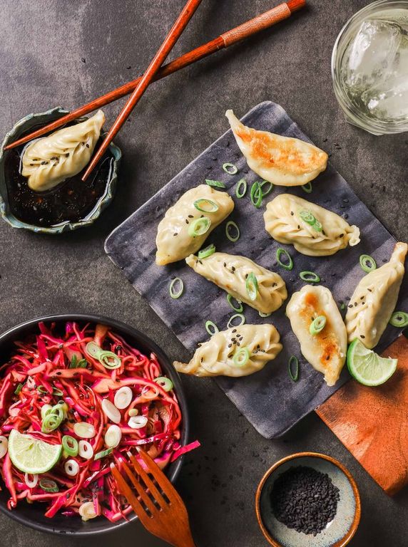 Photo of Crispy Pork & Chicken Potstickers