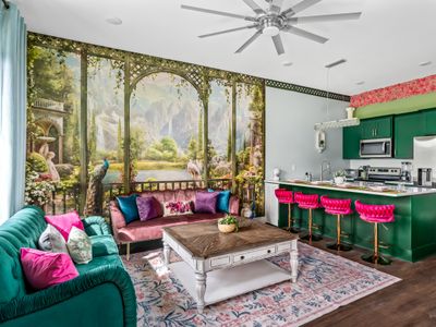 Floral Luxe Oasis | Private Rooftop Near Broadway