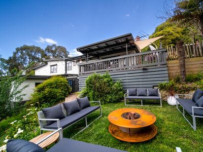 4 Bedroom fun house – spa, sauna, fire pits & more