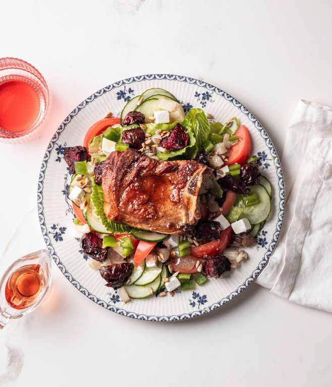 Photo of Waterfords Pork Chop & Salad
