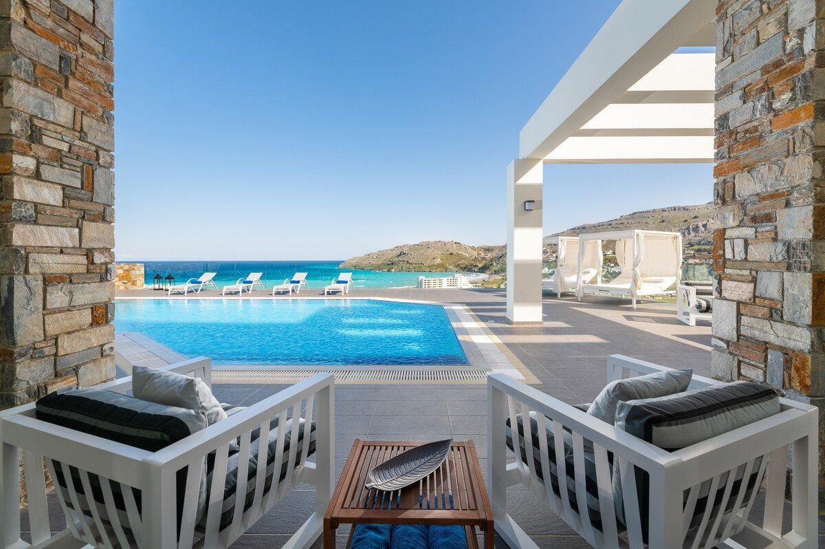 Alindo Villa I in Lindos with heated swimming pool gallery image 4