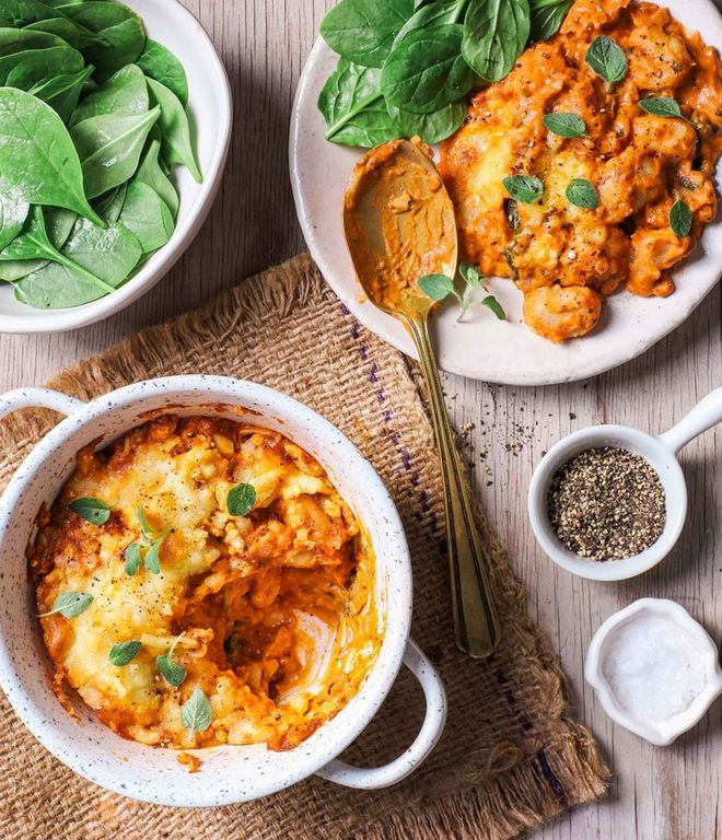 Photo of Baked Gnocchi Cheese Supreme