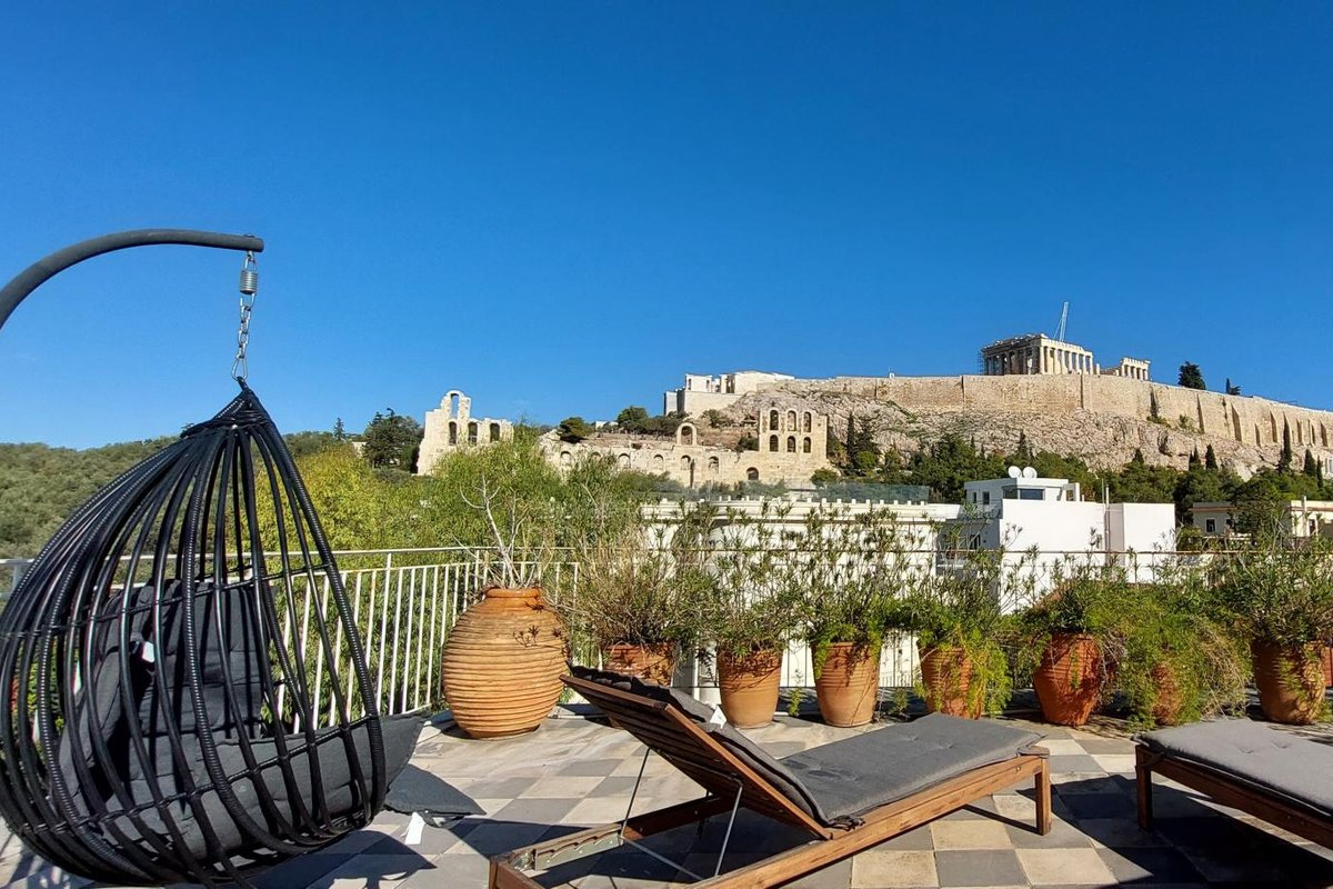 Stunning Acropolis view apartment