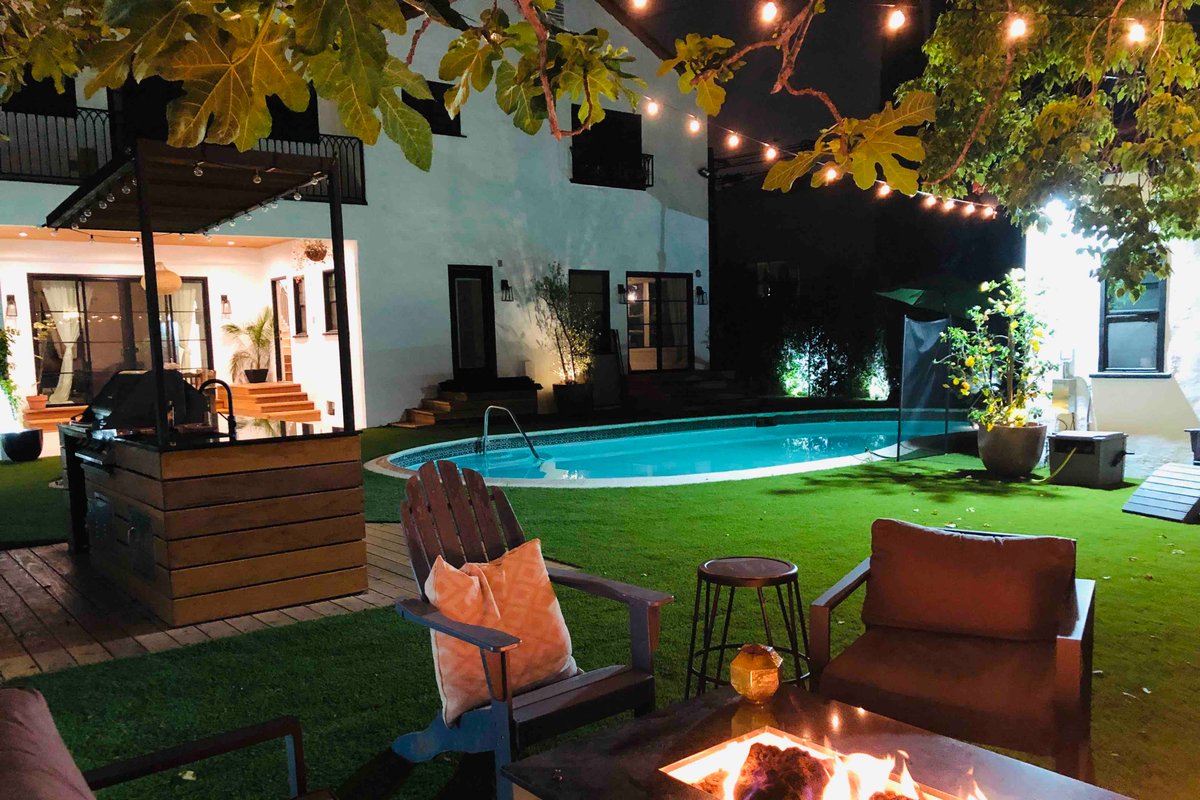 Elegant 6BD Villa- Pool & Fireplace -Beverly Hills