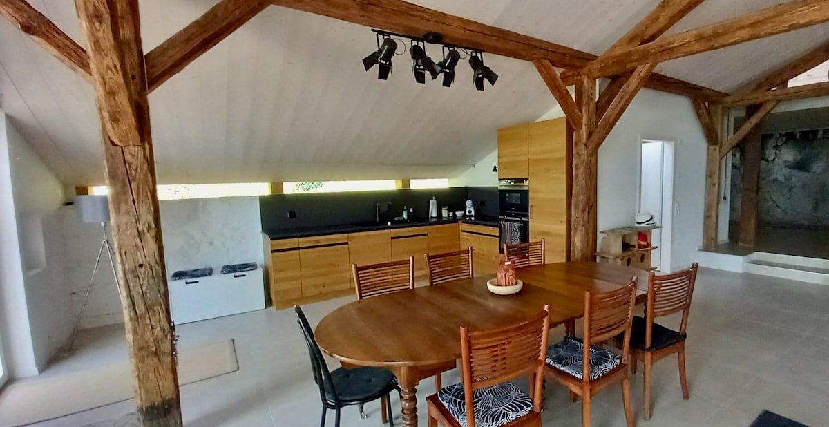 La Grange du Chanoz au bord du lac LOFT gallery image 3