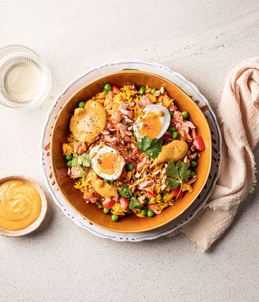 Photo of Crispy Trout Kedgeree