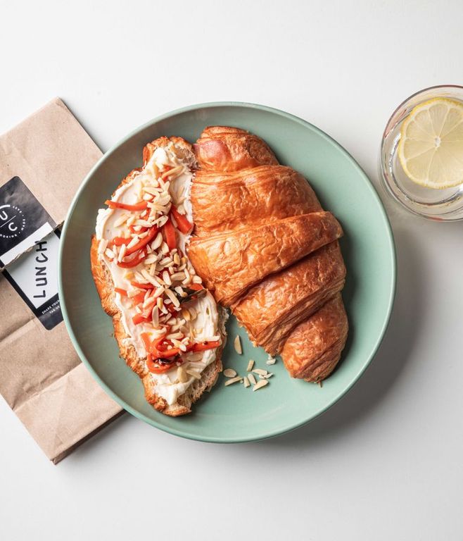 Photo of Carrot Pickle & Cream Cheese Croissant