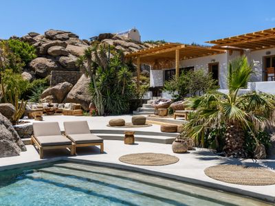 Elements Mykonos | Villa with pool near Scorpios