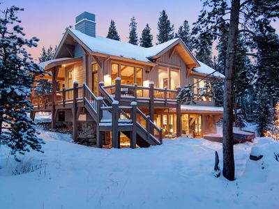 Stunning mountain views at Sunrise Ski Haus.