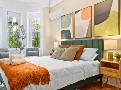 Artful 3BDR: Near Subway, Stadium + Private Patio