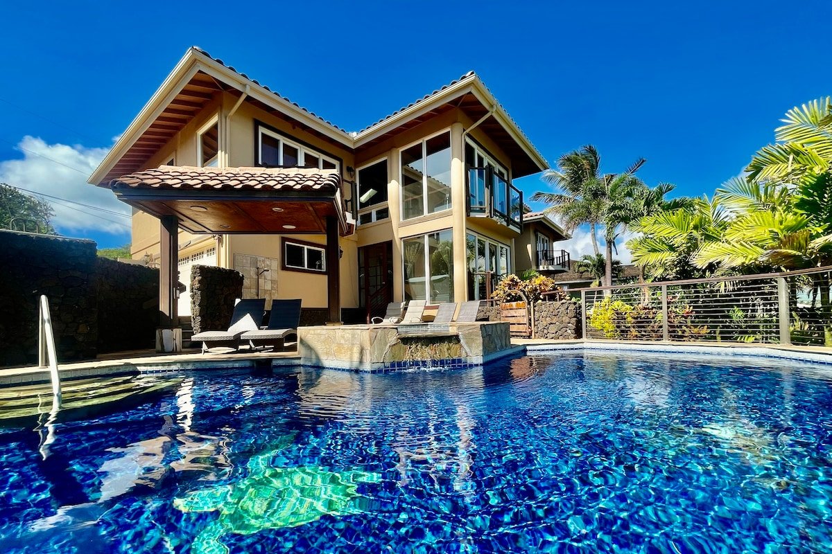 Luxe Oceanview Villa-As Seen on TV,Heated Pool,AC gallery image 5