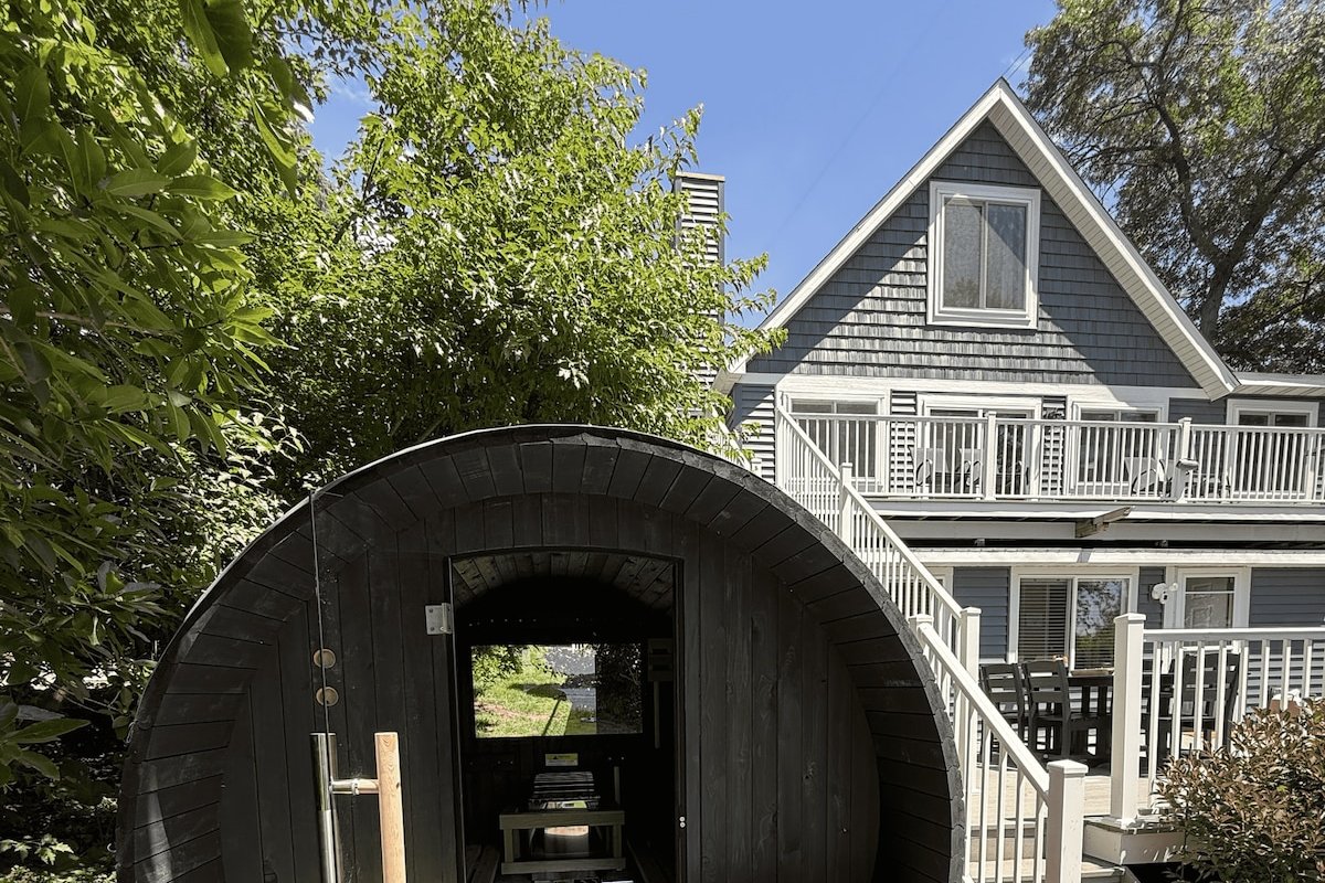 Lakefront Retreat: Sauna, Hot Tub, Firepit & More gallery image 3