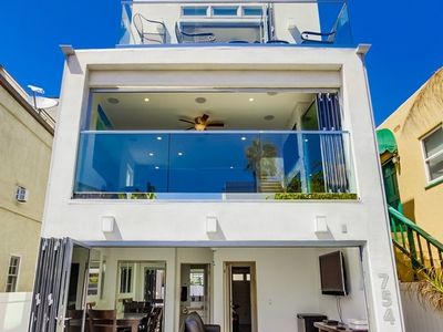 Modern Beach House – Steps to Sand, Ocean Views!