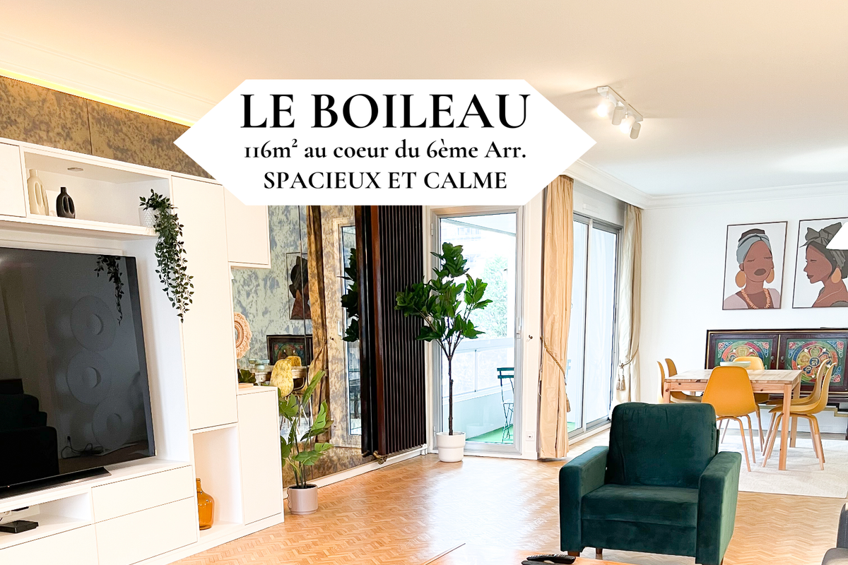 Le Boileau: Parc Tête d’or et Quais à 8mn à pied