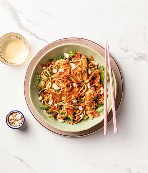 Photo of Asian-style Chicken & Noodle Salad