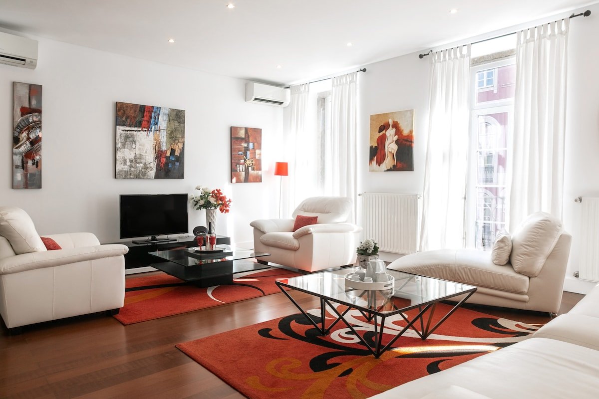 Rouge – Spacious 3 Bed 3 Bath in Chiado, Lisbon gallery image 5