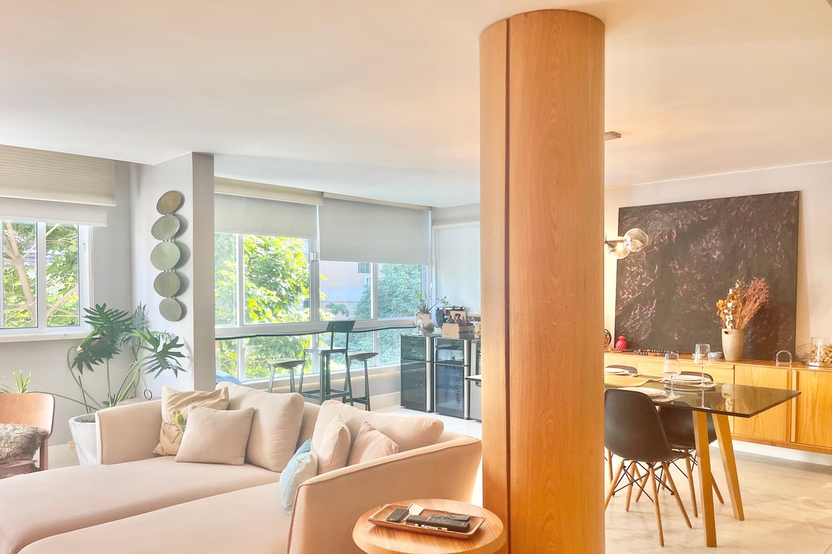 Maravilhoso! 3 quartos próx ao Shopping da Gávea