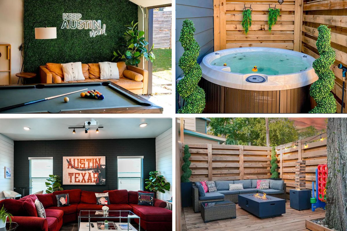 Fun Lux 10 Bed Home • Xmas Tree • Hot Tub • Games