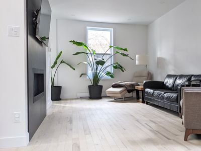 Maison moderne. Quartier Plateau Mont Royal