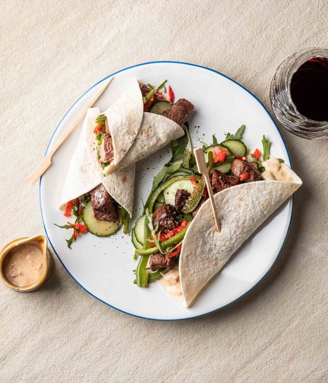 Photo of Venison Wraps