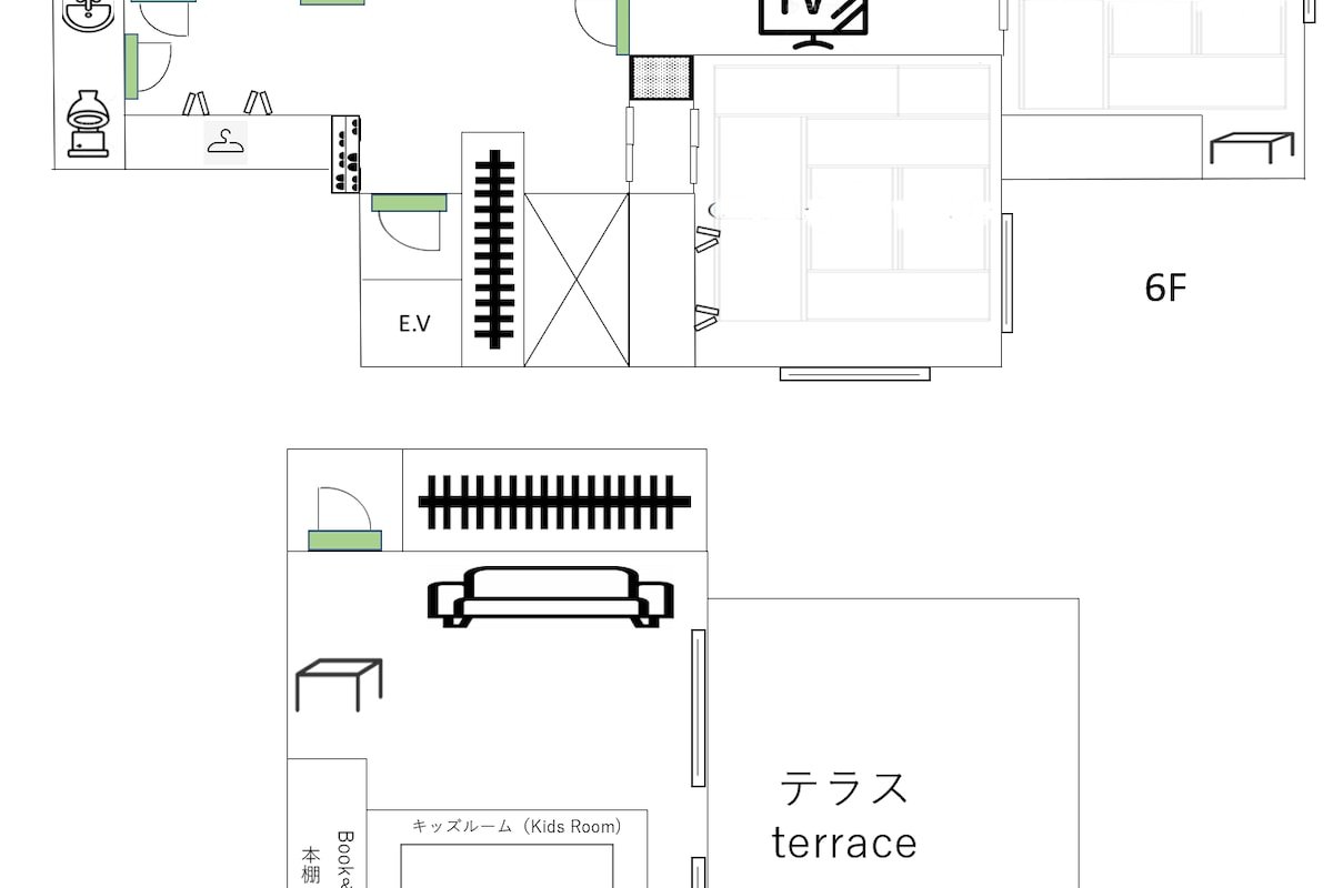3-min walk from station! 143㎡ duplex luxury house! gallery image 4
