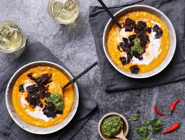 Photo of PERKY PUMPKIN & BARLEY SOUP