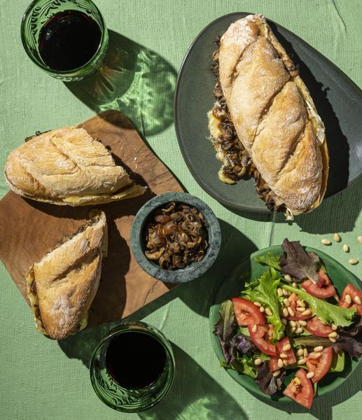 Photo of French Onion & Camembert Baguette