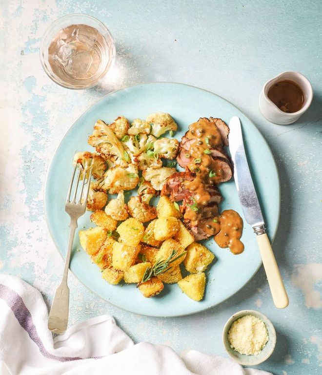 Photo of Pork Fillet & Polenta-crusted Potatoes