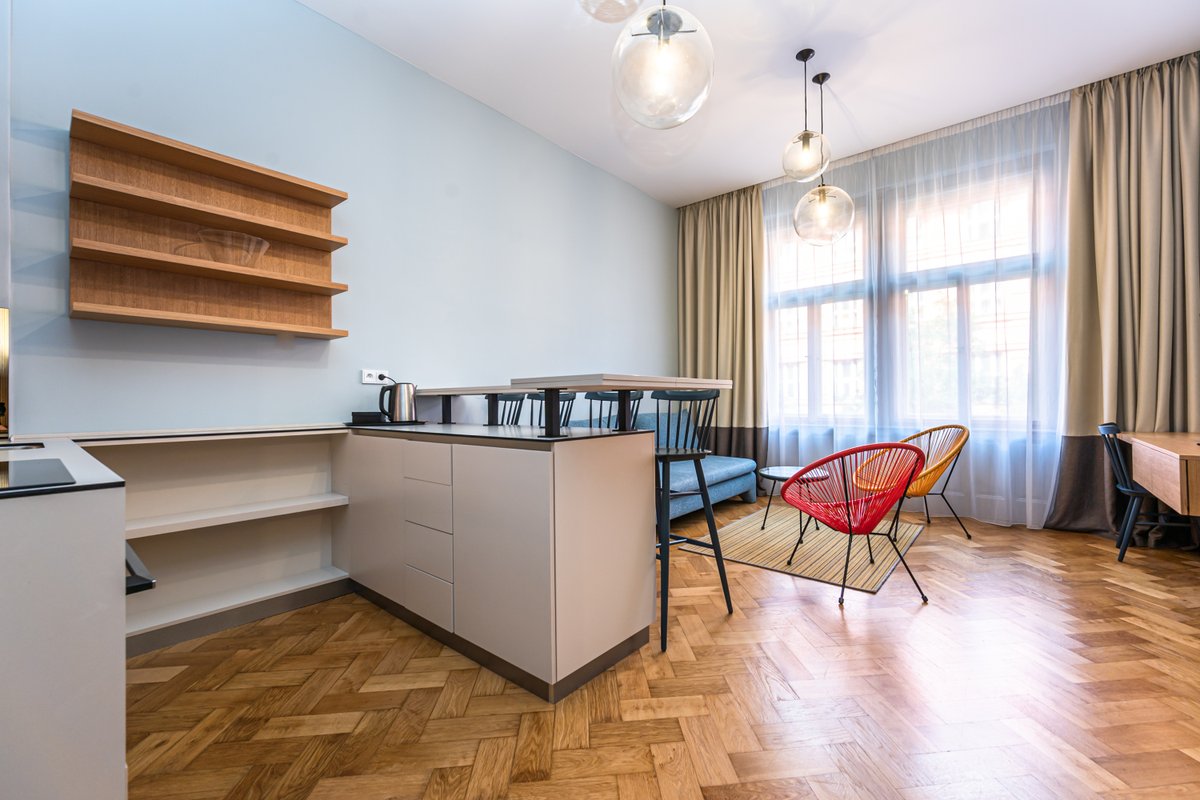 Stunning two bedroom apartment in Vinohrady
