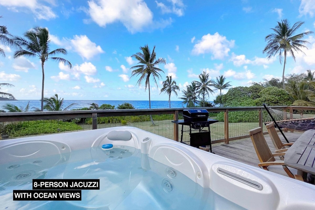 NEW 4BR Oceanfront Home with Hot Tub & Theatre gallery image 4