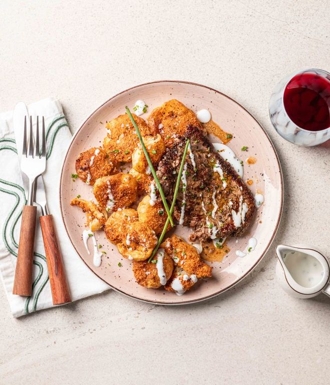 Photo of Smashed Potatoes & Beef
