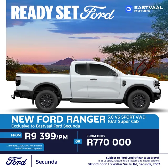 Ford Ranger 3.0V6 Sport 4WD 10AT Super Cab