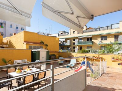 Big terrace apartment in Barcelona