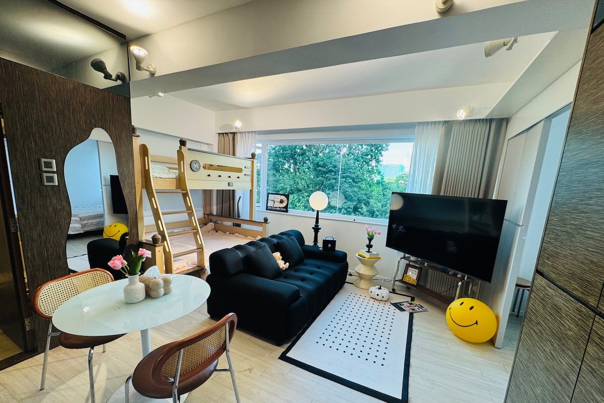 尖沙咀地铁站维多利亚港海港城豪华两房公寓可洗衣烘干做饭 gallery image 2