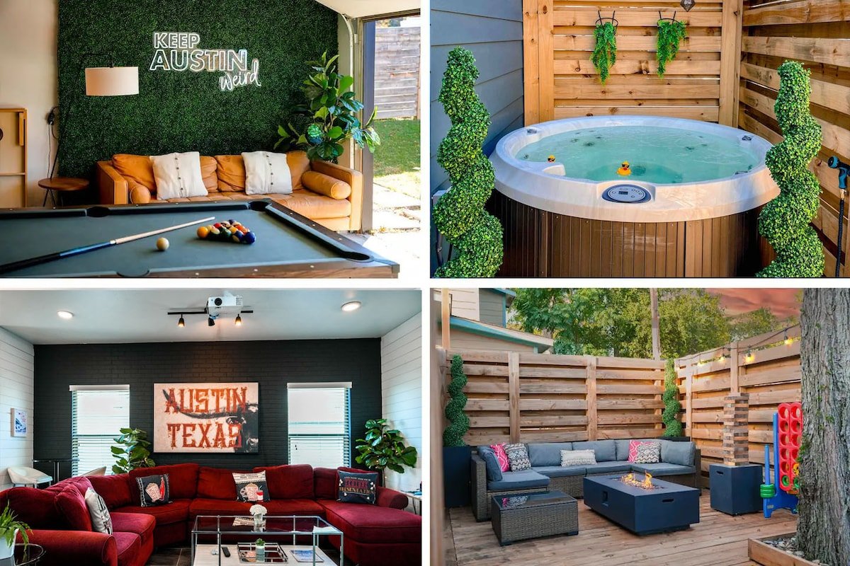 Fun Lux 10 Bed Home • Xmas Tree • Hot Tub • Games gallery image 2