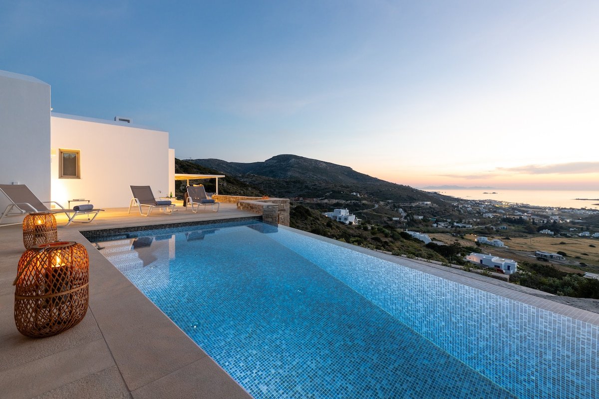 Eneos Villa #1 Pool & Sea View, Paros gallery image 2