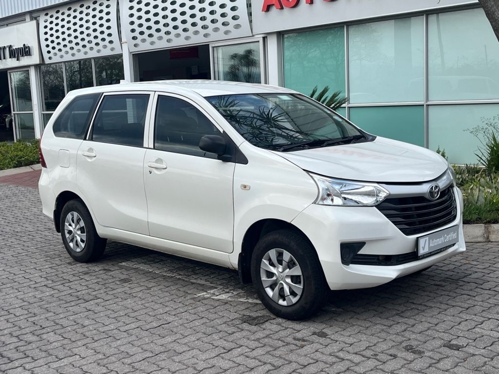 TOYOTA AVANZA 1.3 S for Sale in South Africa