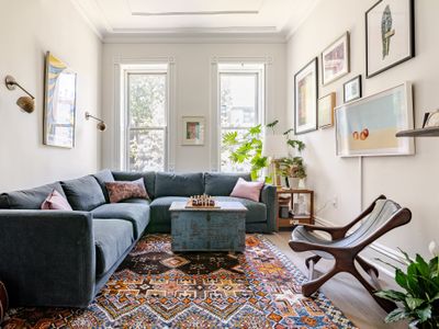 Chic, spacious and eclectic Park Slope brownstone