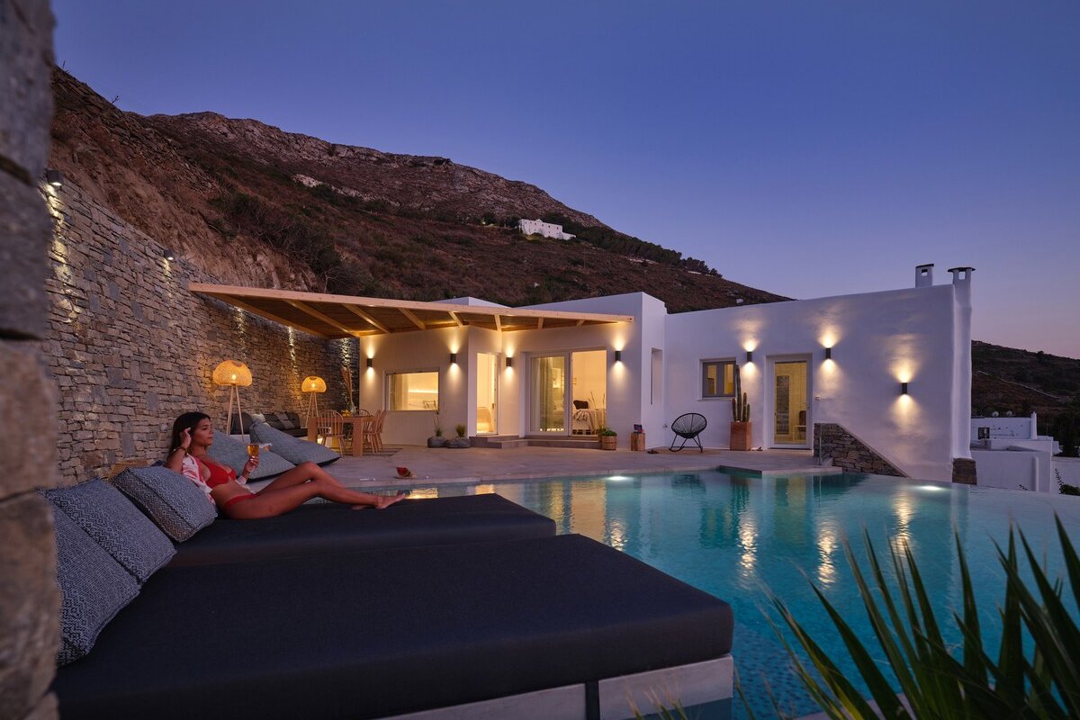 Infinity sea view hillside villa with private pool gallery image 5