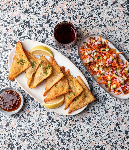 Photo of Crispy Chicken Samosas