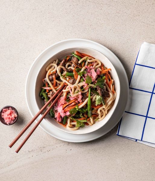 Photo of Tender Beef & Udon Noodles