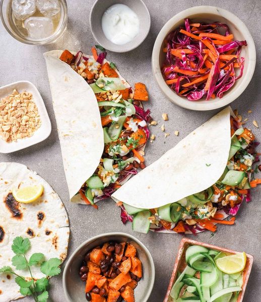 Photo of Asian Sweet Chilli Tacos