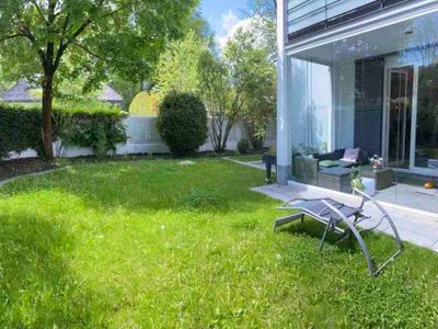 Luxus Gartenwohnung an der Isar, parken kostenlos