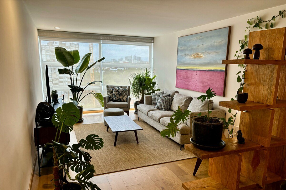 Park views in Condesa with pool and gym gallery image 3