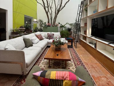 Unique Designer Oasis in Condesa. Best roof garden