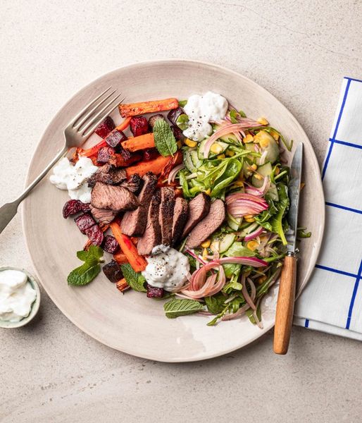 Photo of Grilled Ostrich & Roasted Veg